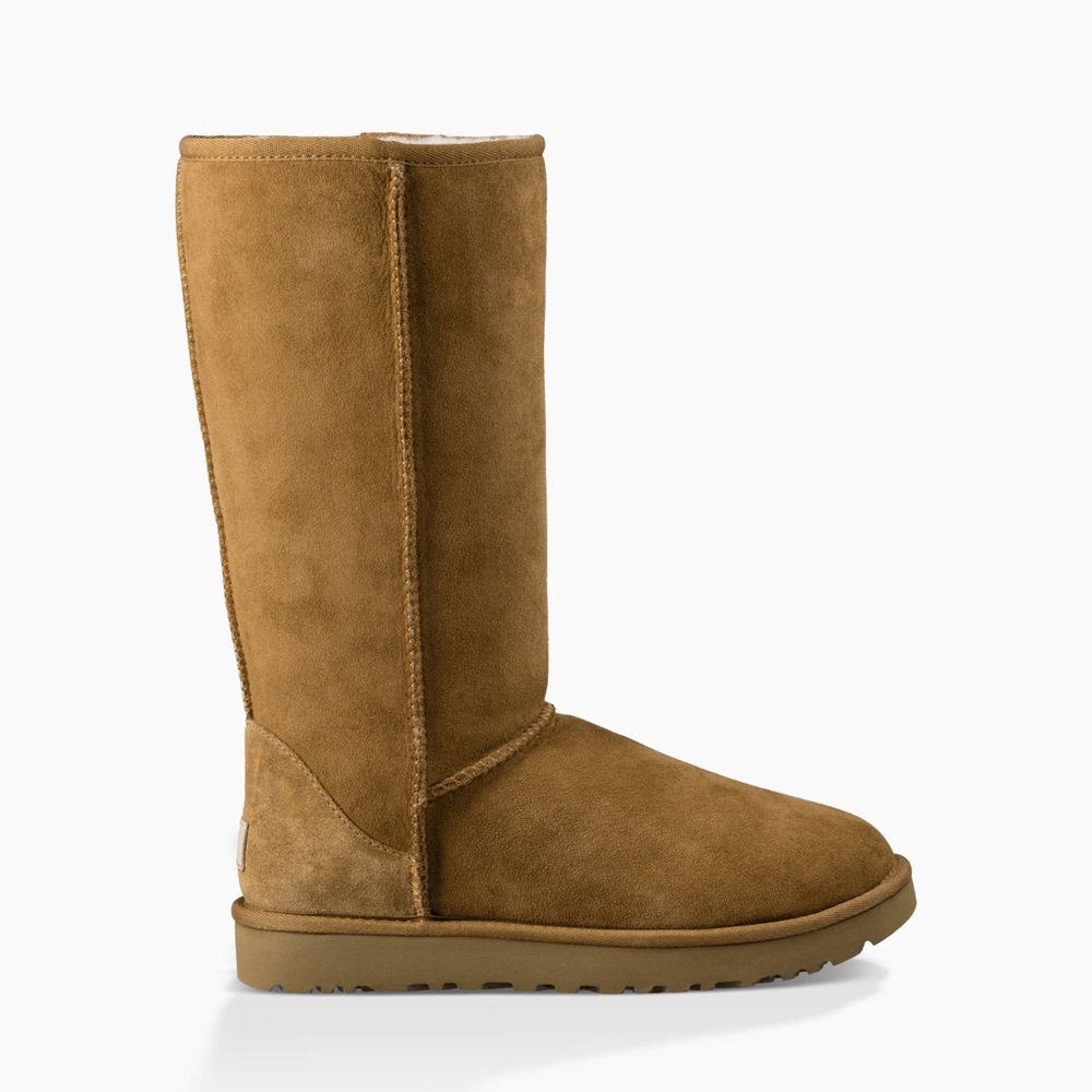 NBW UGG Boots Tall Chestnut Size 8
